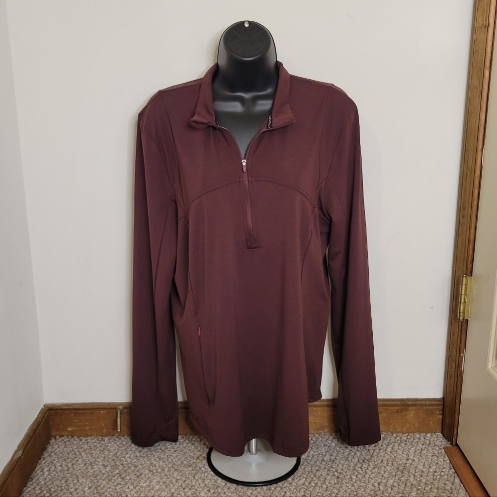 Spyder Active Womens 1/4 Zip Athletic Pullover - Size (XL) - Excellent Condition